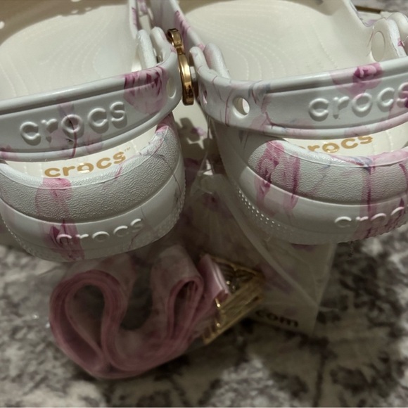 Crocs X Loveshackfancy Limited Edition Collaboration Ballerina Flats Sandals - Picture 14 of 15